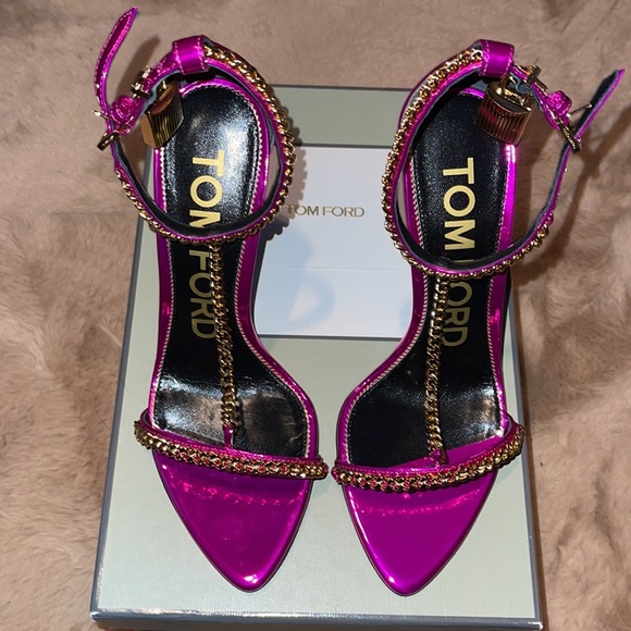 Tom Ford padlock naked sandal - Picture 2 of 7